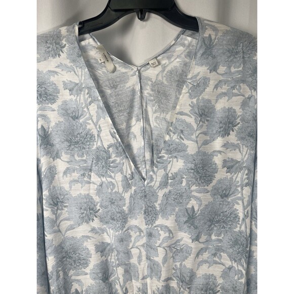 VINCE Dahlia Floral Motif Back Cutout Maxi Dress Sz XL New W/O Tag - Picture 8 of 13